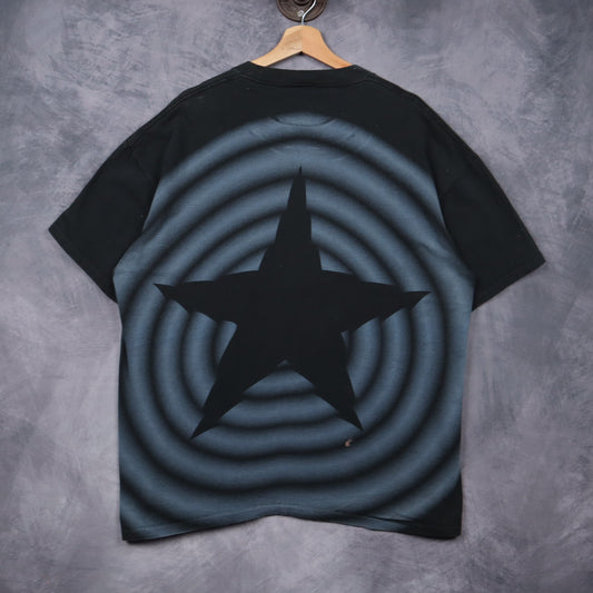 1993 Black Dallas Cowboys Big Star Shirt 6651