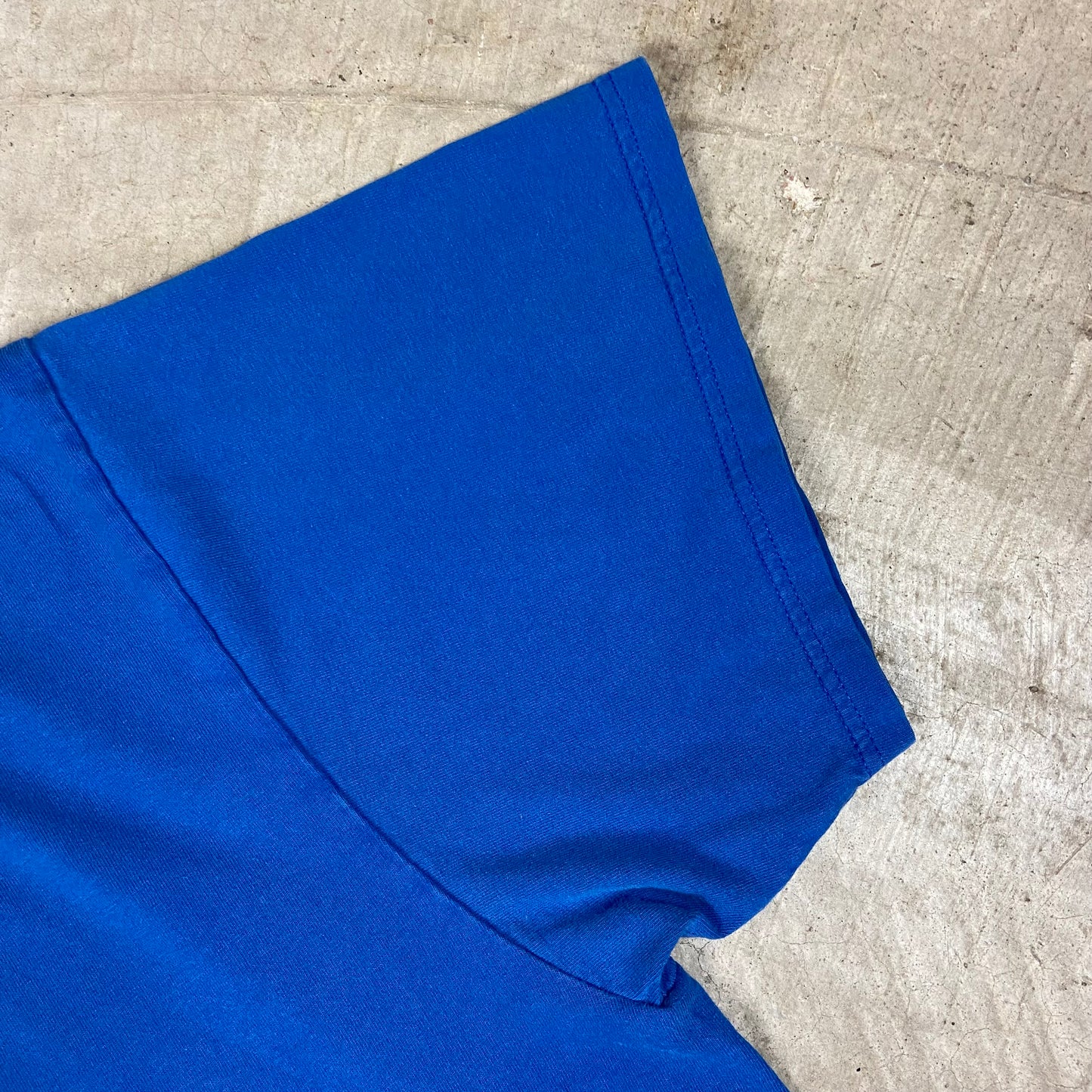 Early 00s Blue Nike Essential Spellout Graphic Shirt XXL BC06