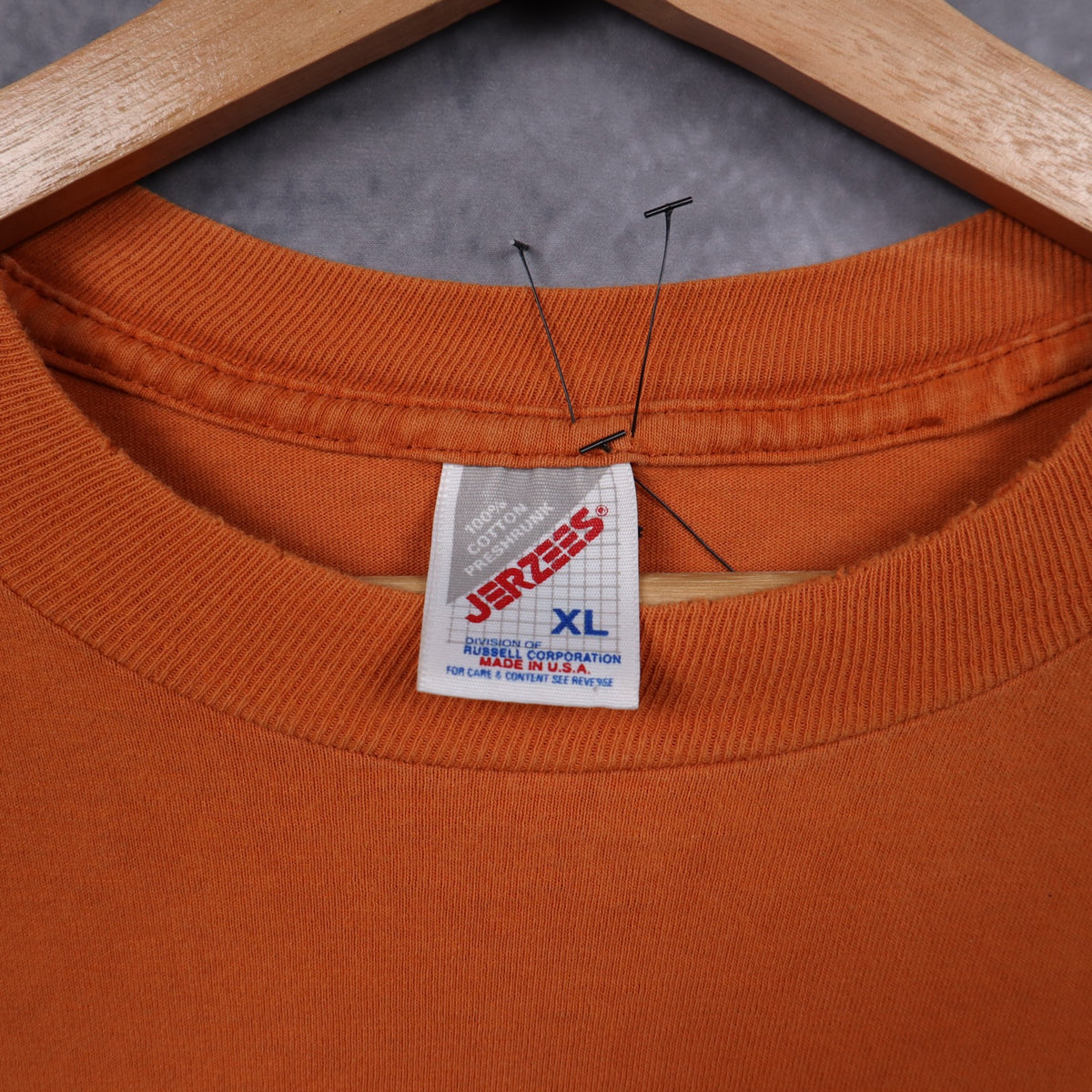 90s Orange Texas Wins Football Shirt 5867