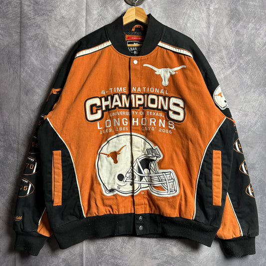 2005 Black Texas 4 Time National Champions Nascar Jacket 4623