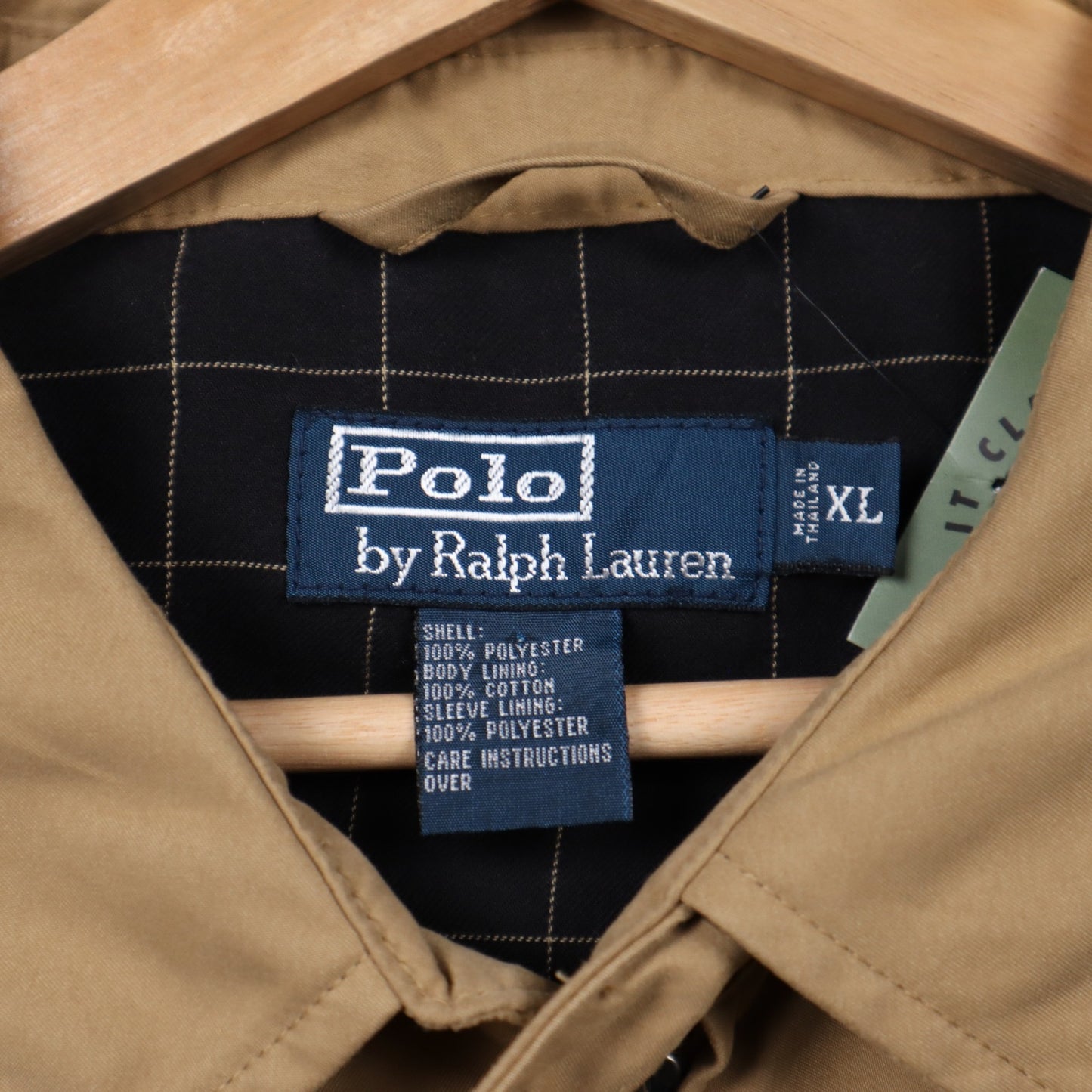 90s Tan Polo Ralph Lauren Harrington Jacket 4869