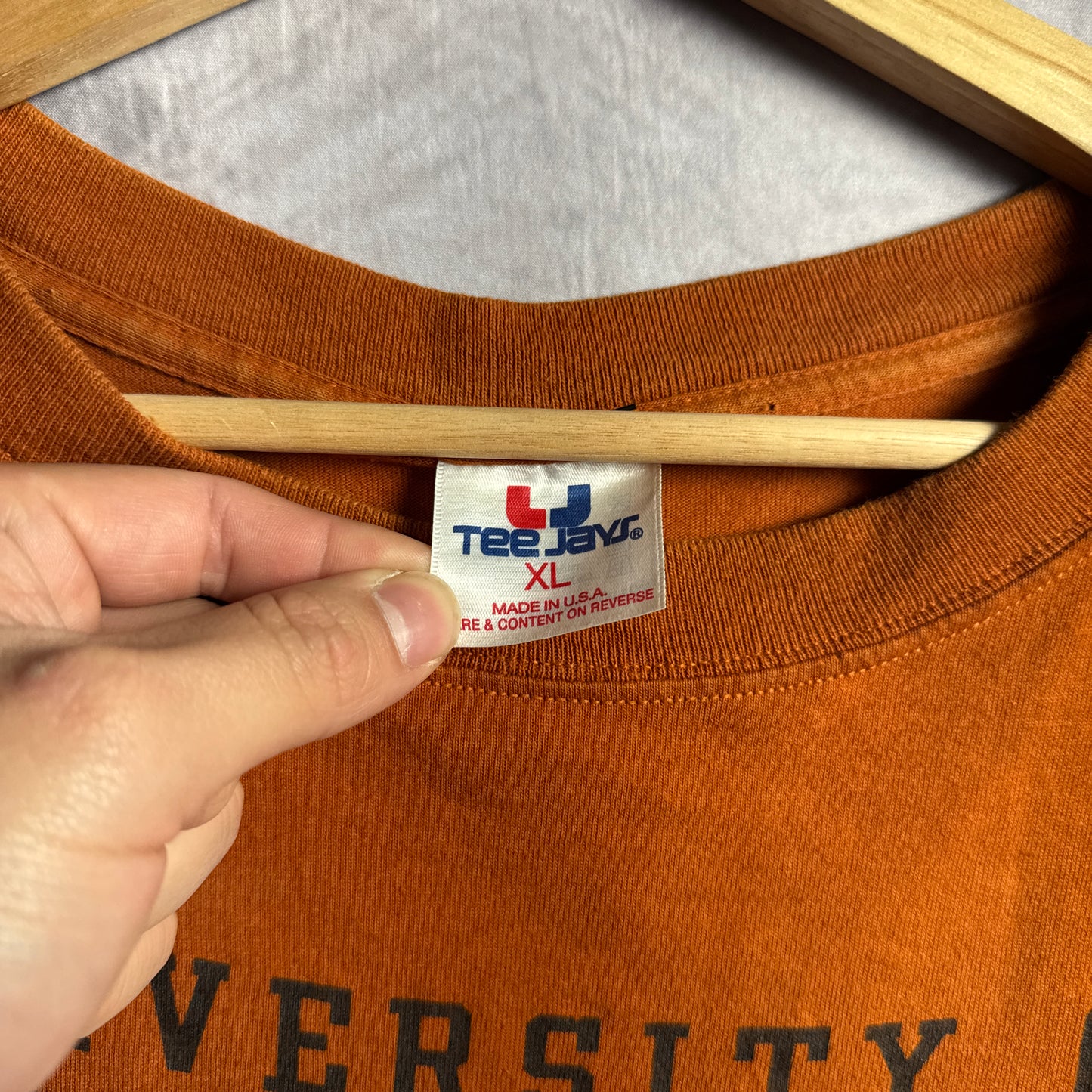 90s Orange Texas Longhorns Mom Shirt 4480