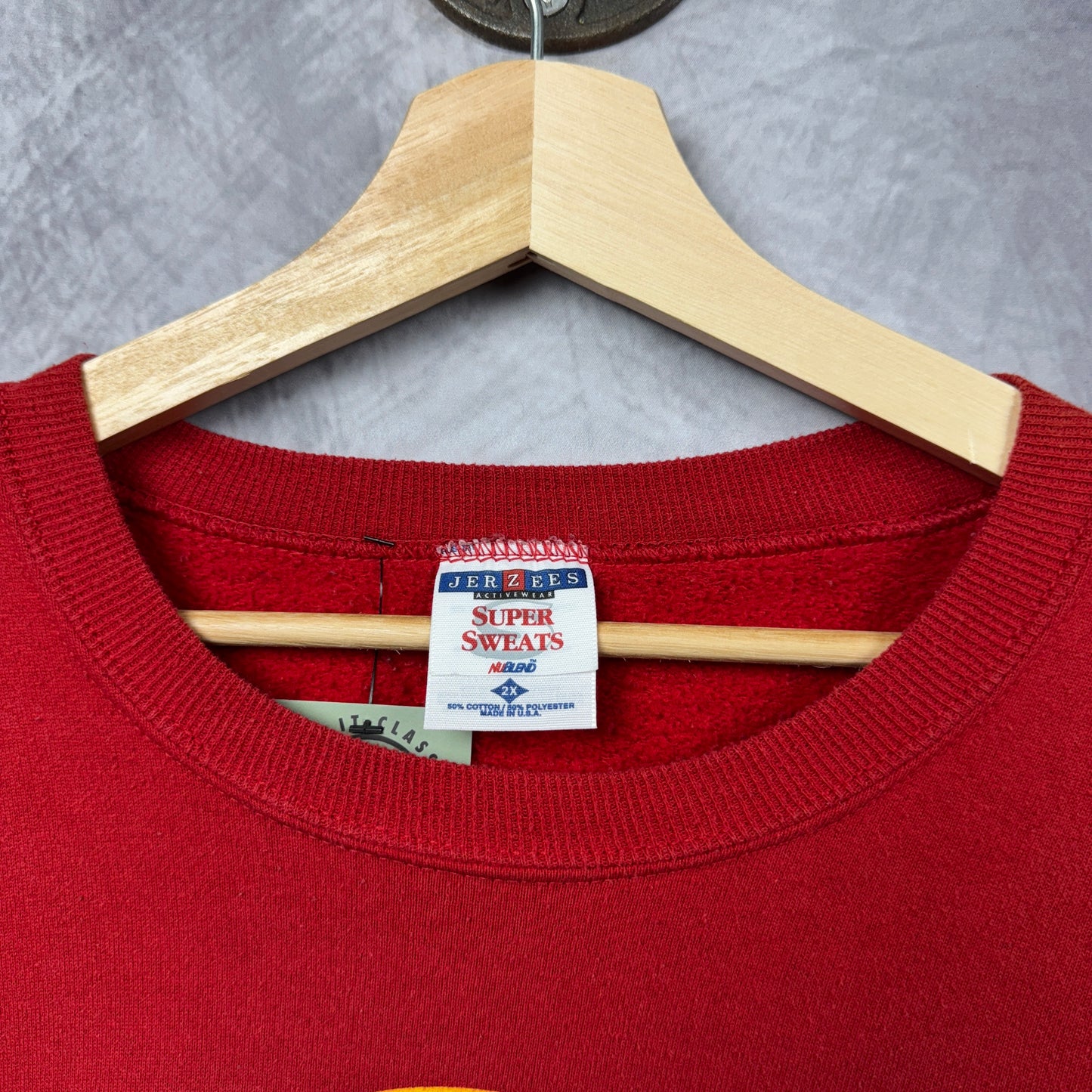 90s Red Alfa Romeo Crewneck Sweatshirt 3998