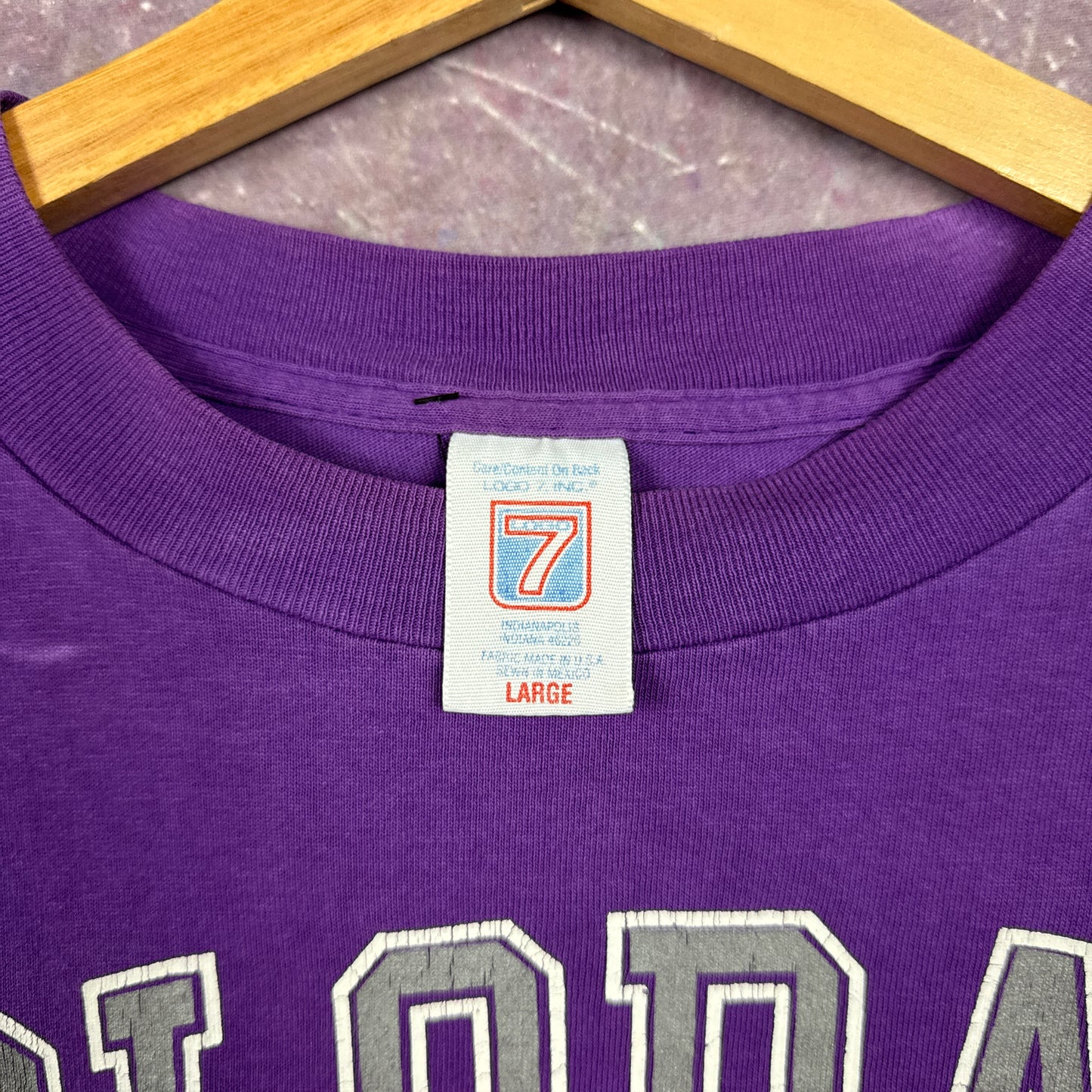 90s Purple Colorado Rockies Shirt 3292
