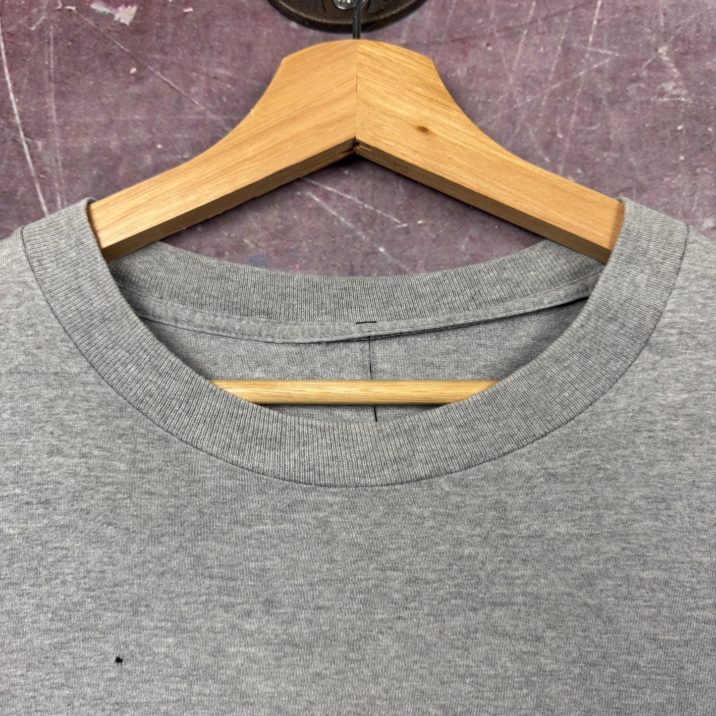 90s Grey Knowledge Is Key Stussy Shirt 3671