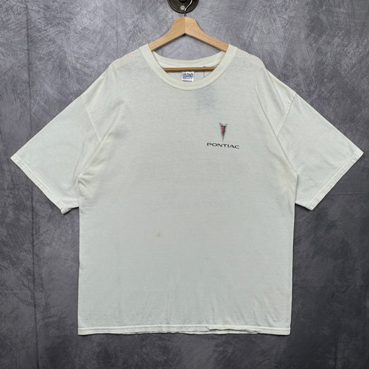 00s White Pontiac Shirt 3922