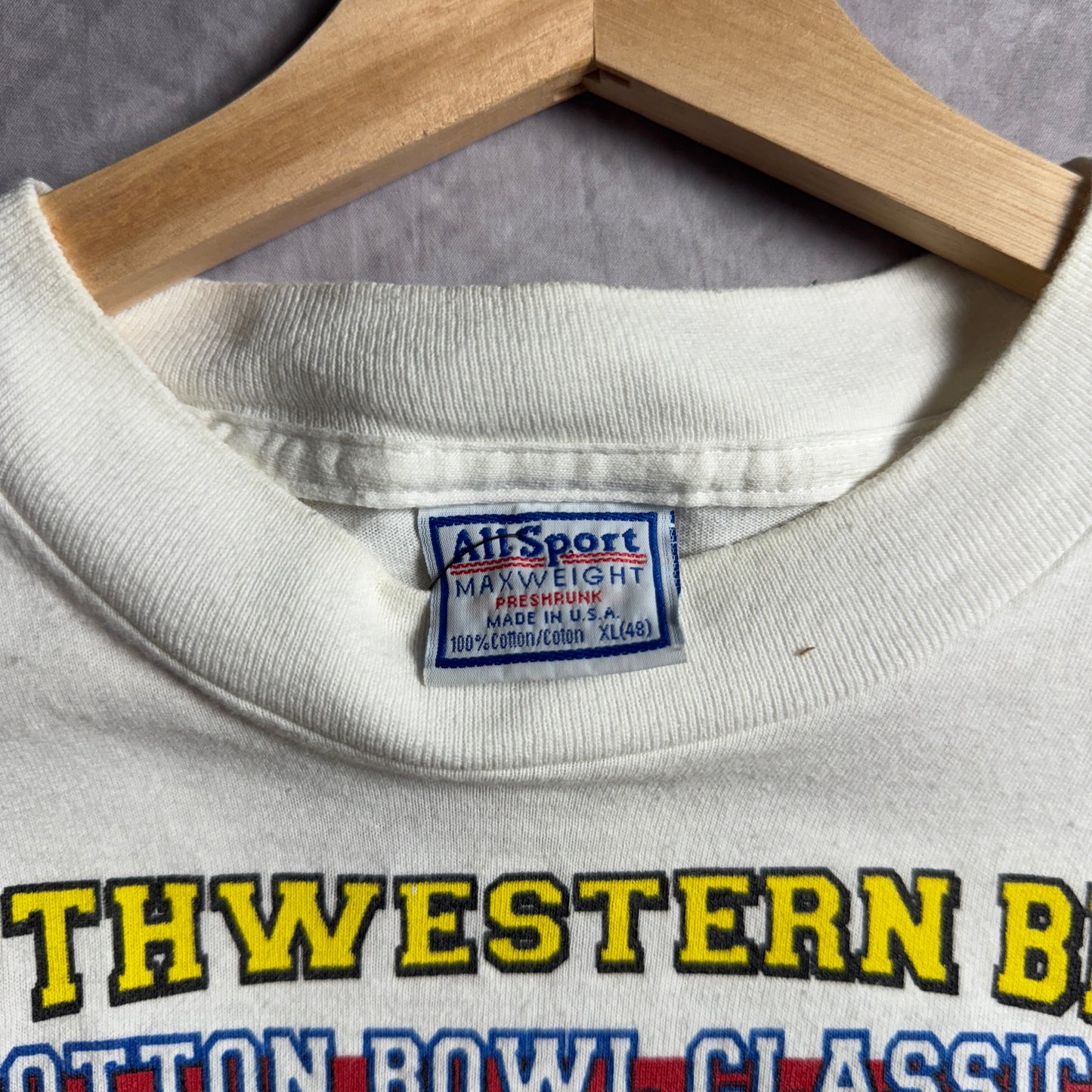 1999 White Texas Longhorns Cotton Bowl Shirt 4558