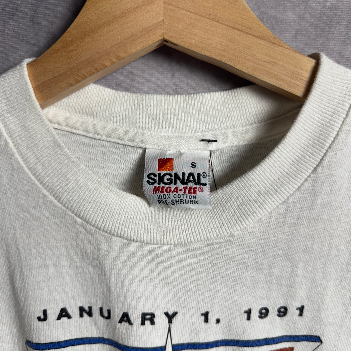 1991 White Texas Longhorns Cotton Bowl Shirt 4600