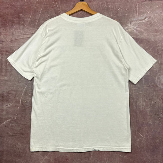 90s White Salt Lick BBQ Shirt 3815