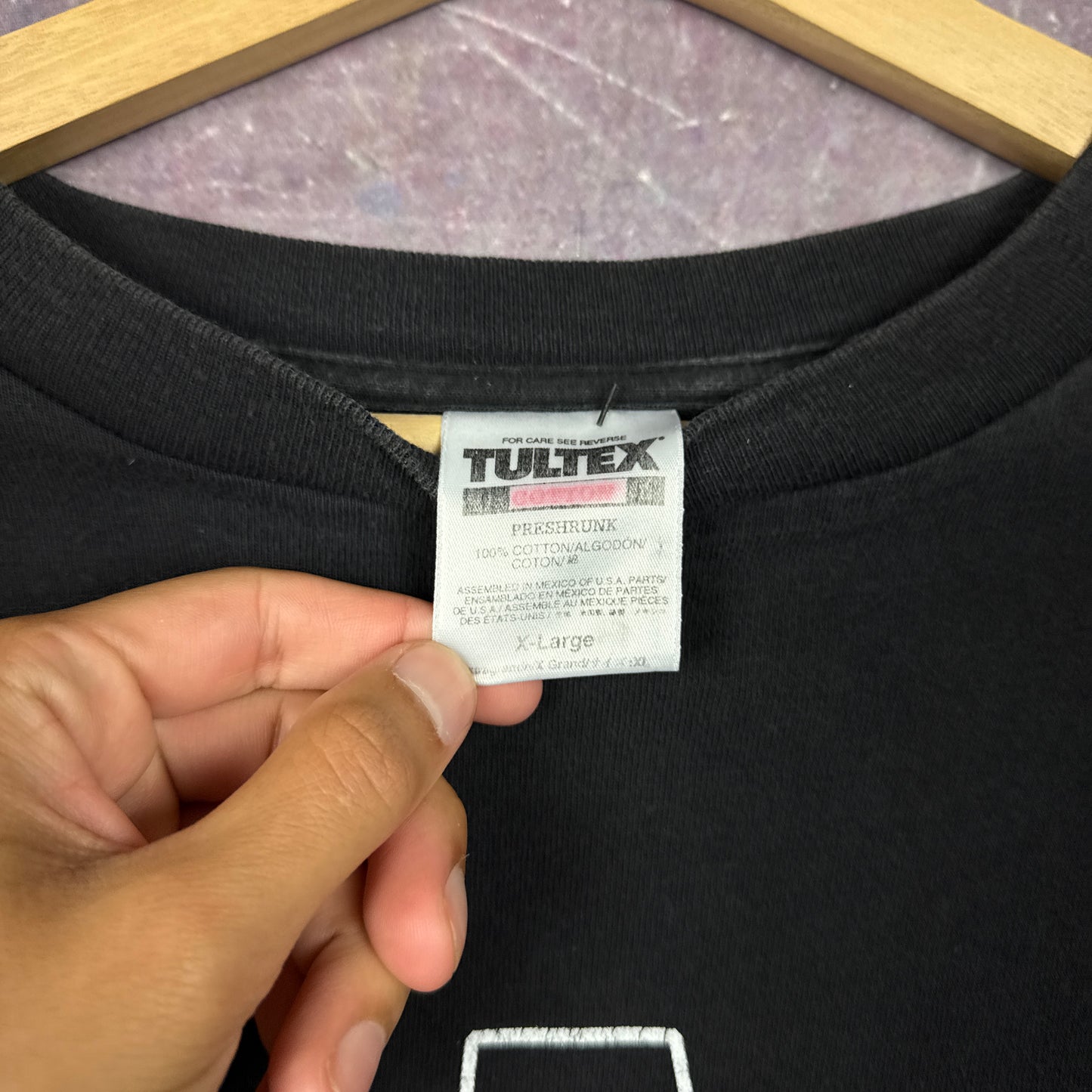 1999 Black Motorhead Snake Bite Lobe Summer Tour Graphic Shirt XL H22