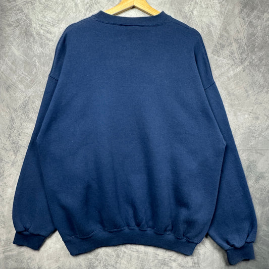 2000 Blue Super Bowl XXXIV Crewneck Sweatshirt 4125