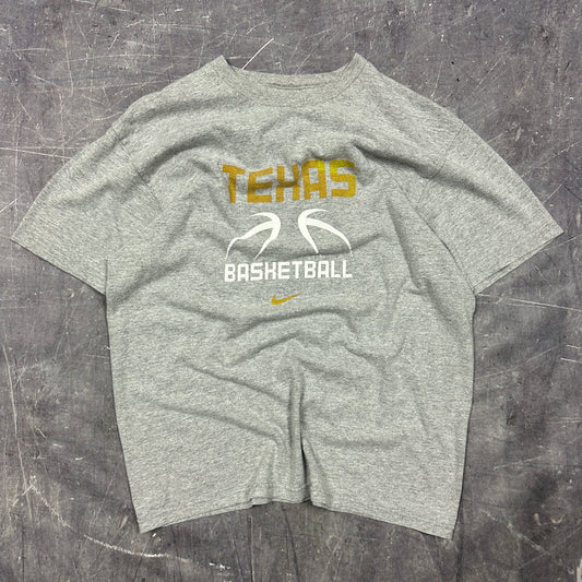Early 00s University Of Texas Longhorns Nike Basketball Shirt M
