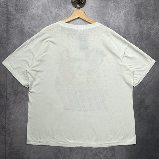 90s White Houston Oilers Shirt 4221