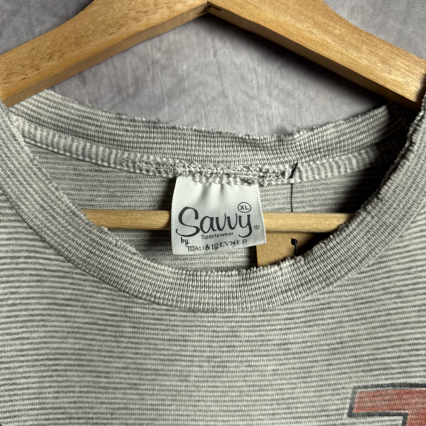 90s Grey Texas Longhorns Bugs Bunny Shirt 4559