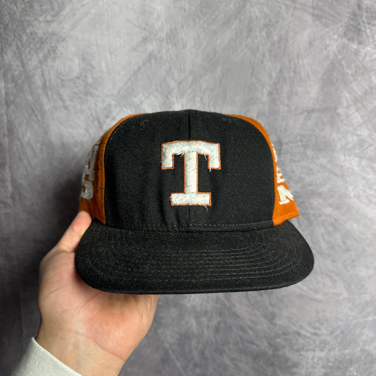 90s Texas Longhorns Hook em Horns Snapback Hat 4635