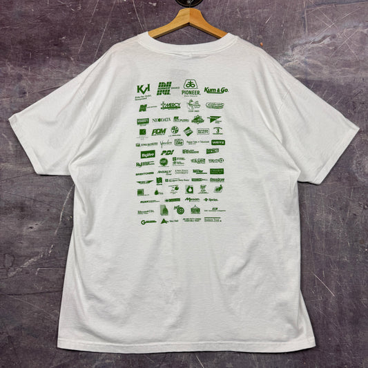 90s White Walk The World To Cure Diabetes Graphic Shirt XL 0847