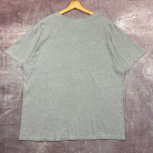 90s Grey Ralph Lauren Basketball Polo Bear Shirt 3726