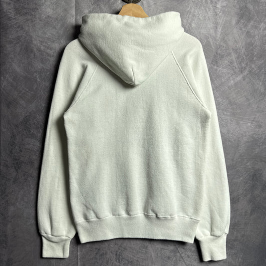 80s White Texas Longhorns Hoodie 4432