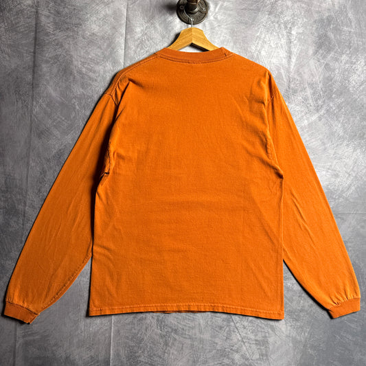 00s Orange Texas Longhorns Long Sleeve Shirt 4517
