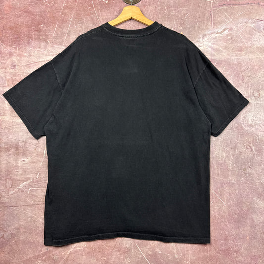 90s Black Chicago Blues Tee 3816