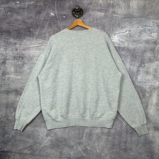 2003 Gray St. Louis Rams NFL NFC West Division Champions Crewneck Sweatshirt L 0045