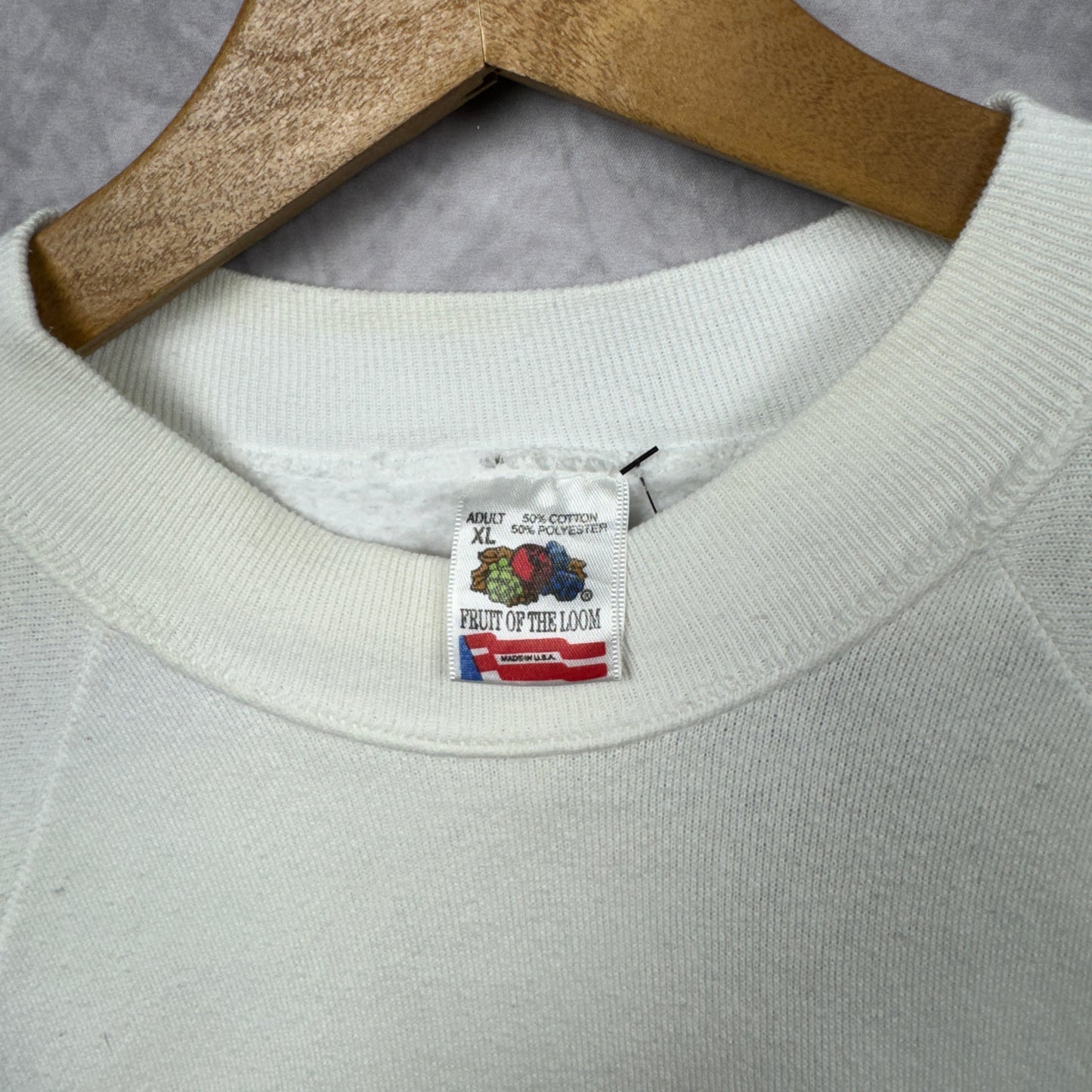 90s White Pittsburgh Steelers Crewneck Sweatshirt 4275