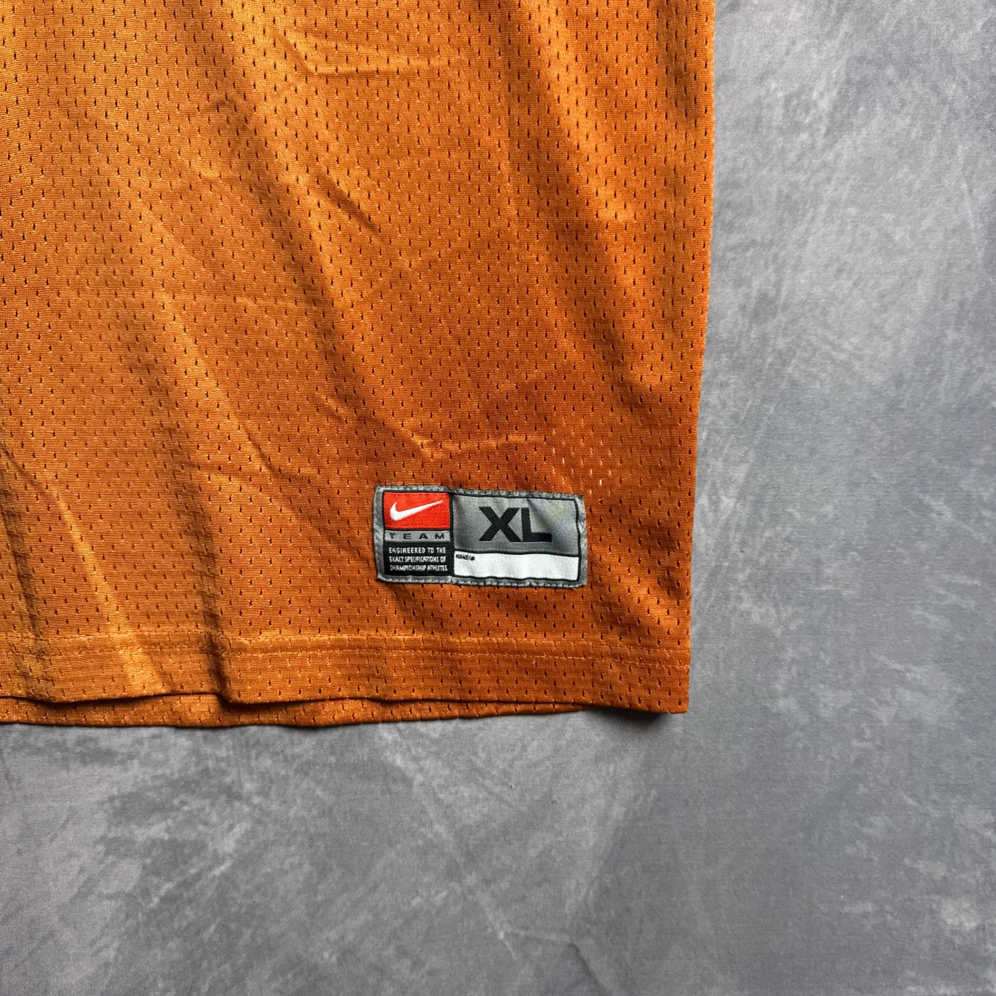 00s Orange Texas Longhorns Nike #11 Football Jersey 4613