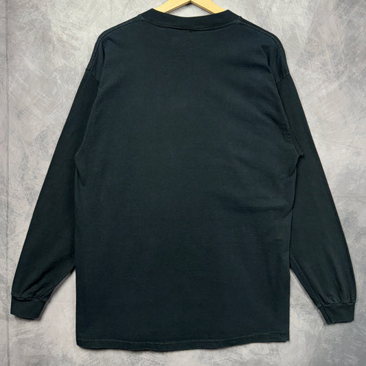 2001 Black Pittsburgh Steelers Longsleeve Shirt 4175