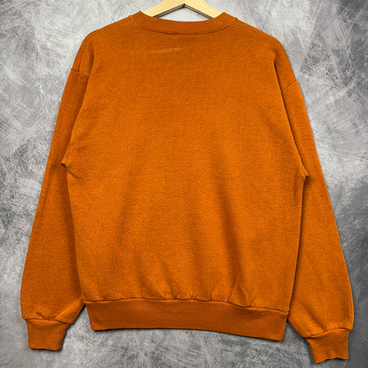 90s Orange Texas Longhorns Crewneck Sweatshirt 4357