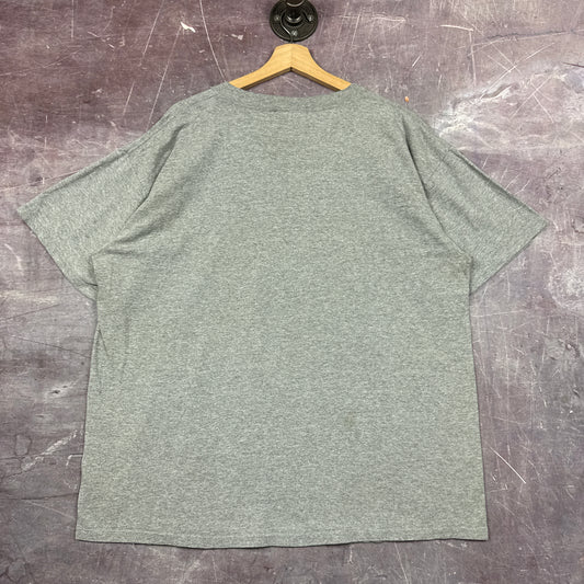 90s Heather Grey New York Knicks Basketball Graphic Shirt XL 2982