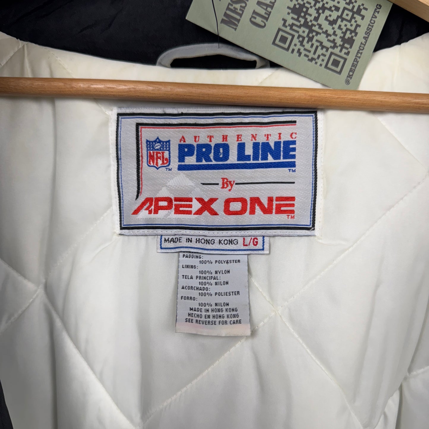 90s Blue Carolina Panthers Apex Jacket 4068