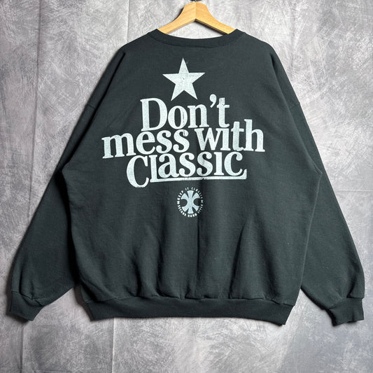 Black Don’t Mess With Classic Texas Longhorns Crewneck Sweatshirt 4398