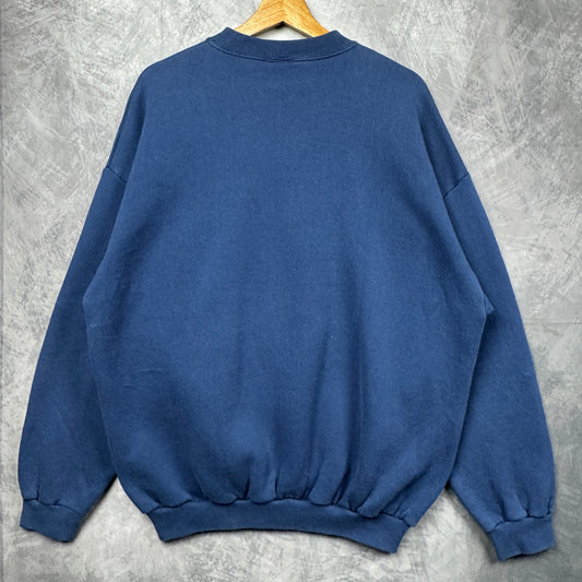 90s Blue Tennessee Titans Crewneck Sweatshirt 4267