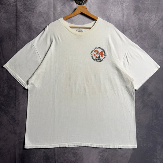 1998 White Texas Longhorns Ricky Williams Heisman Shirt 4607