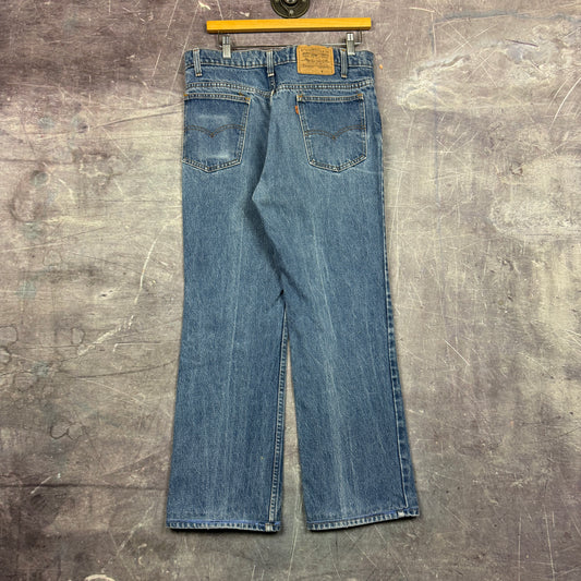 80s Medium Wash Orange Tab Levi's 517 Denim Jeans 31x27 0761