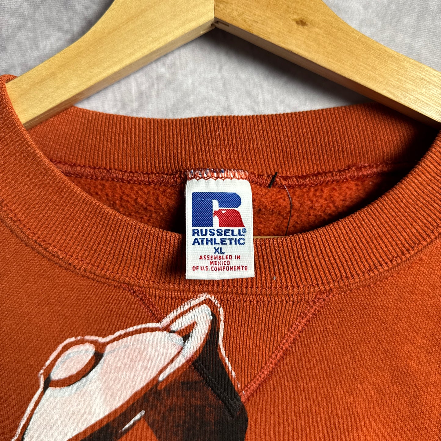 Orange Don’t Mess With Classic Texas Longhorns Crewneck Sweatshirt 4404
