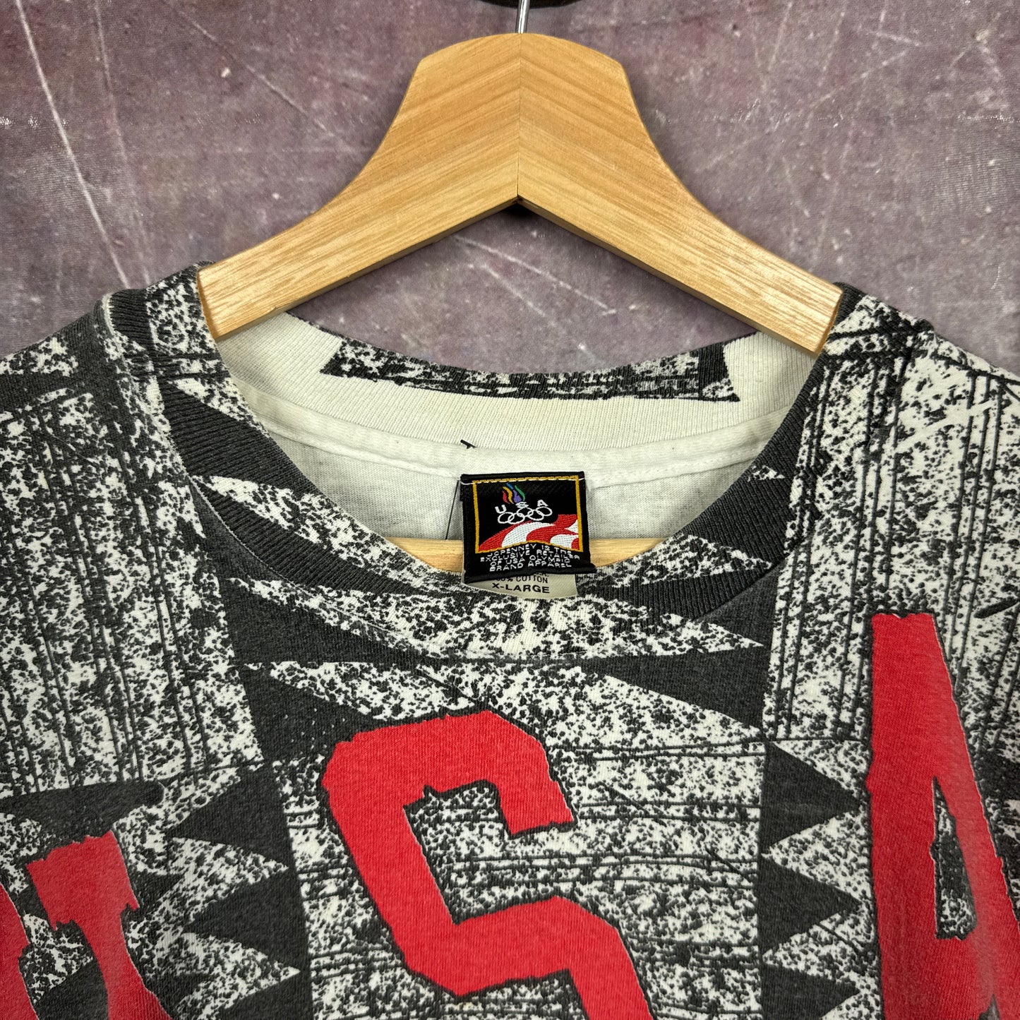 1996 USA Atlanta Olympics All Over Print Shirt 3447