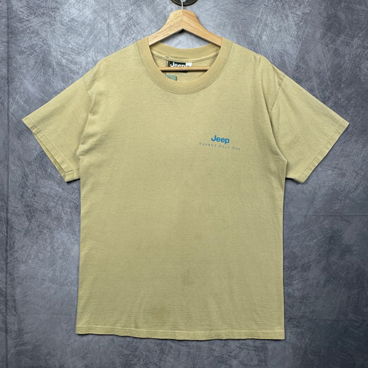 00s Brown Jeep Shirt 3980