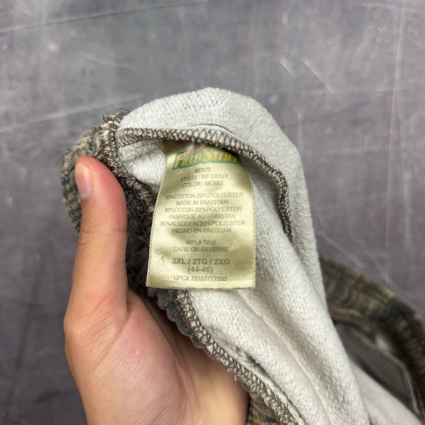 90s RealTree Camo Baggy Jogger Sweatpants 42x29 2239