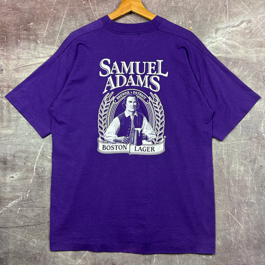 90s Purple Samuel Adams Smile Shirt 3615