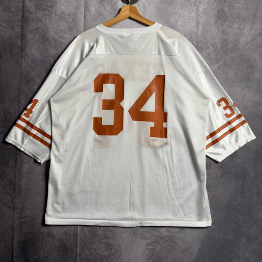 90s White Texas Longhorns Ricky Williams #34 Jersey 4609