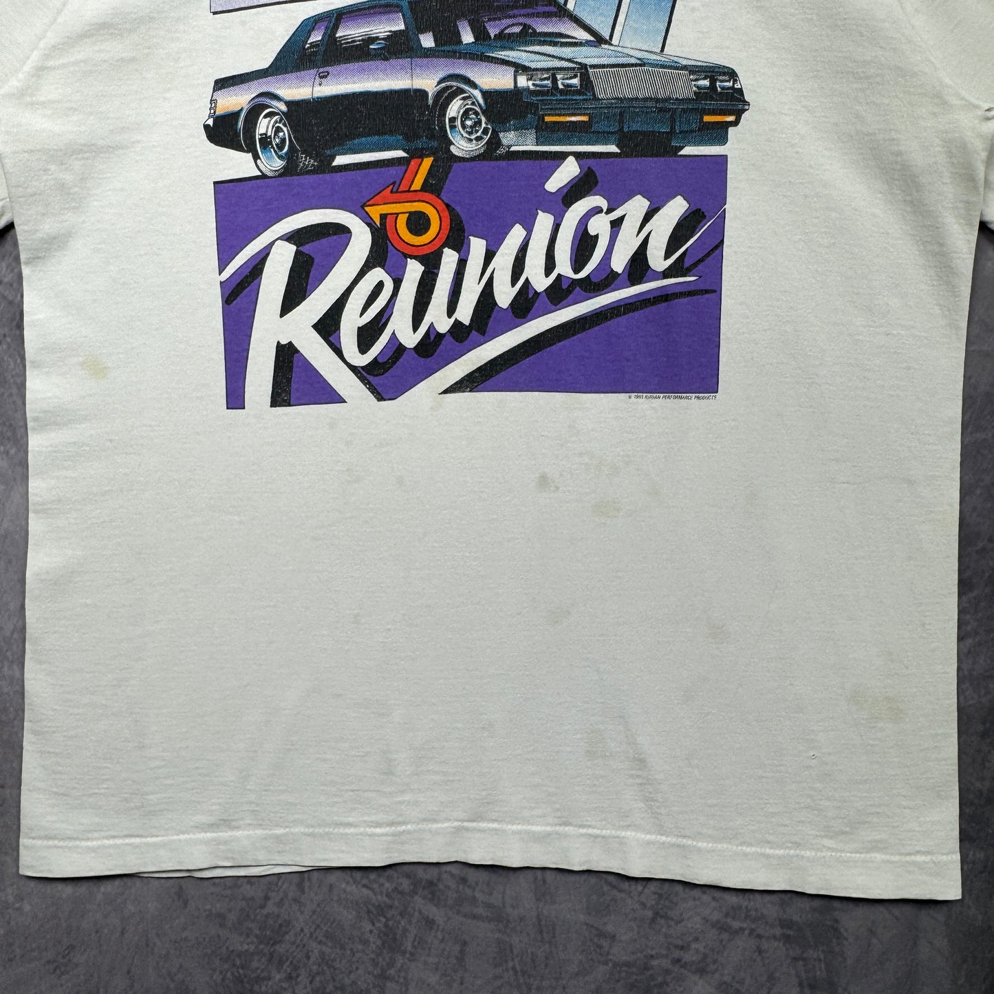 90s White Buick Shirt 3896