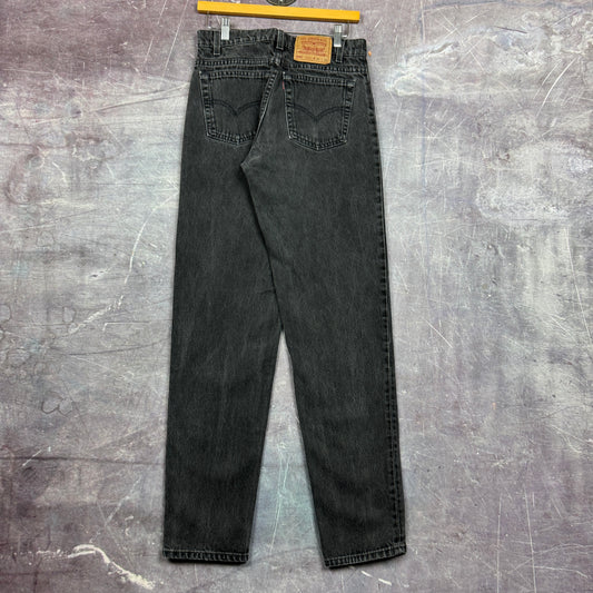 90s Black Levi's 550 Denim Jeans 29x33 2077