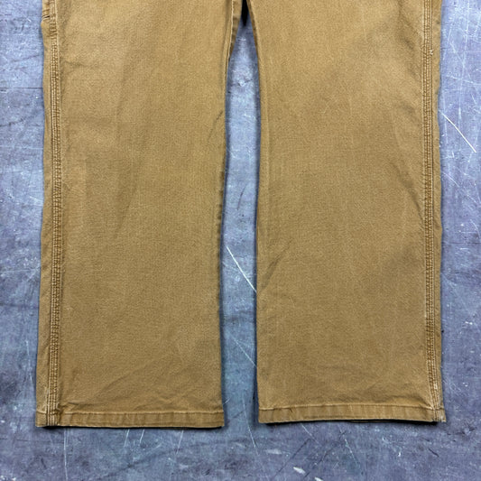 00s Tan Brown Dickies Carpenter Work Pants 38x29.5 0465
