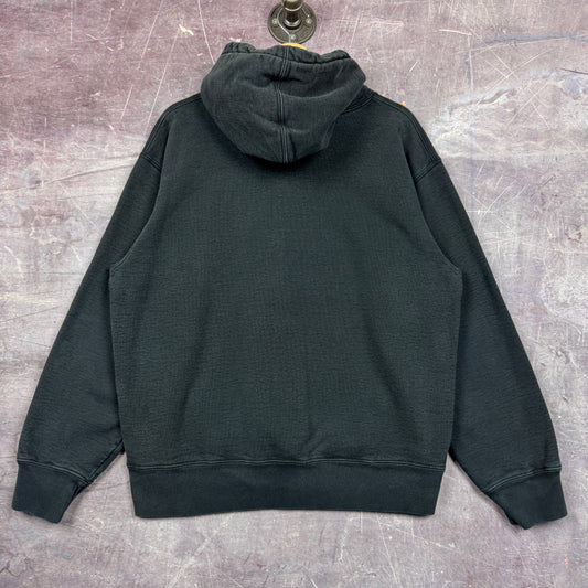 F/W 2021 Black Supreme USA Reverse Spellout Graphic Hoodie L 1710