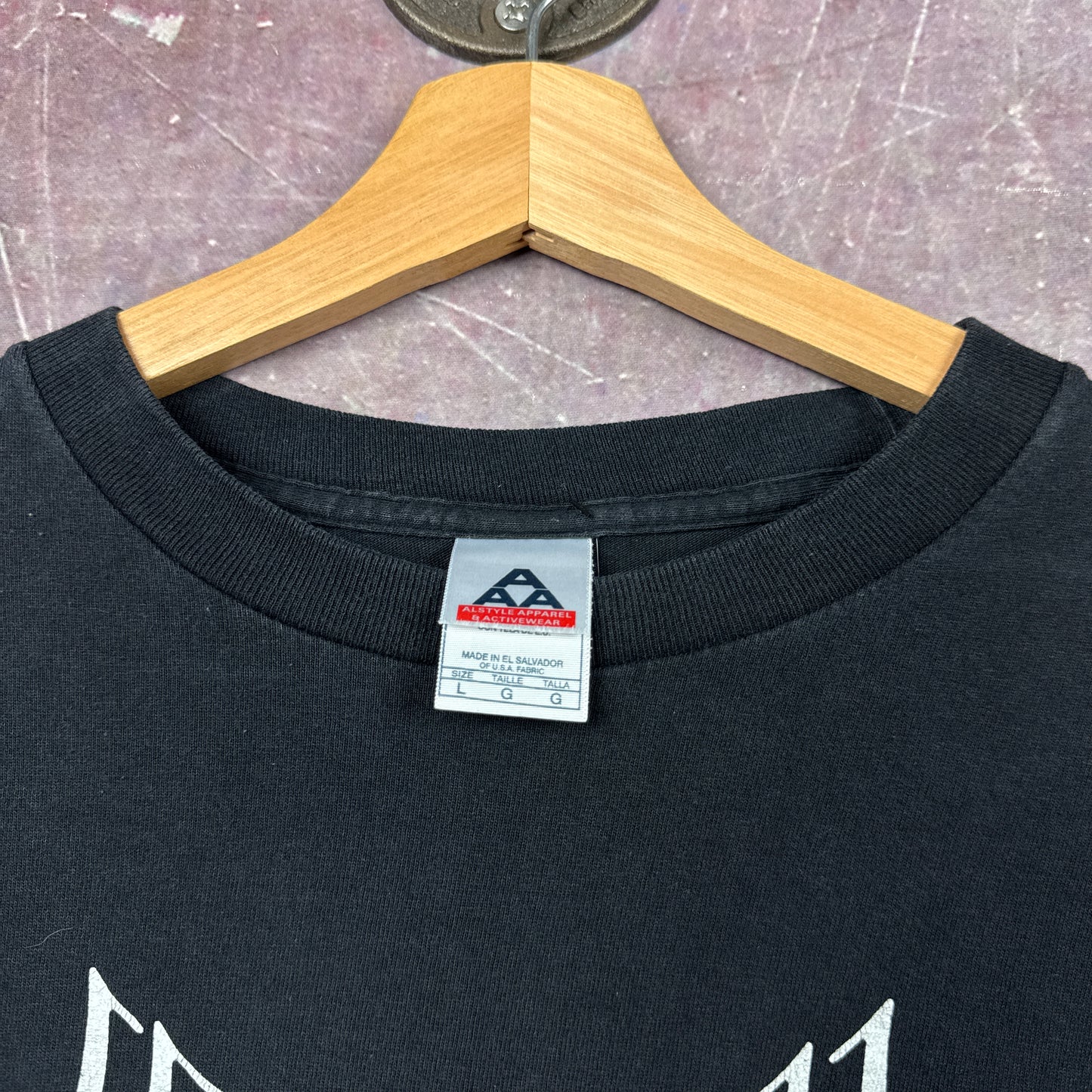 00s Black Trans World Motorcross Magazine Shirt 3581