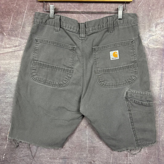 00s Grey Carhartt Shorts 31x9 3526
