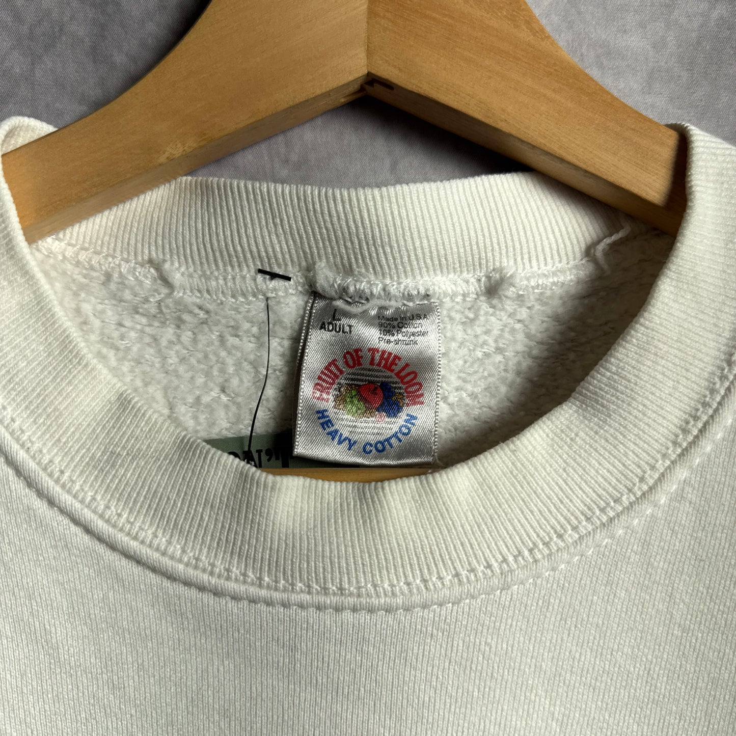 1995 White Texas Longhorns SWC Champions Crewneck Sweatshirt 4587