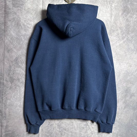90s Blue Russell Texas Longhorns Hoodie 4434