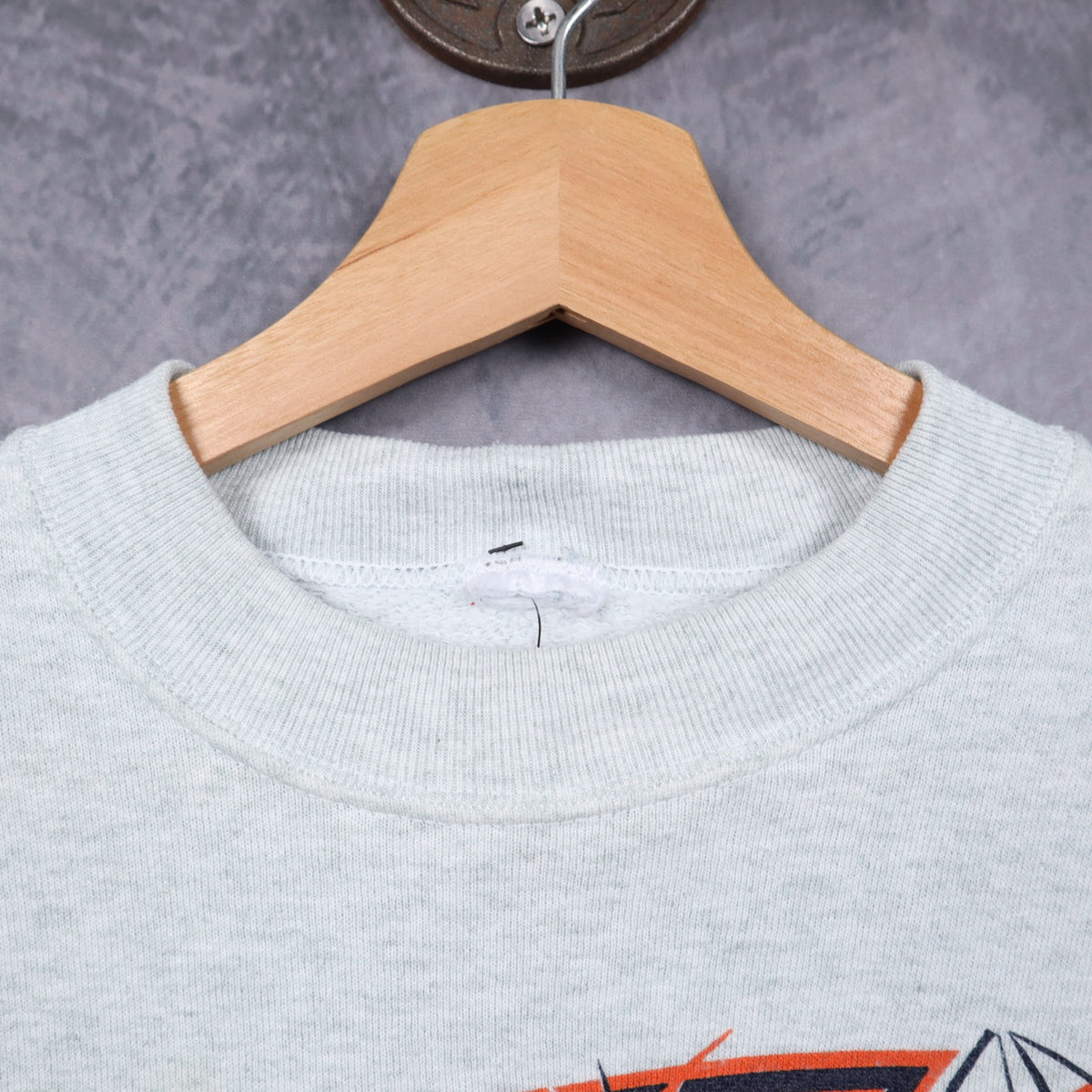 90s Grey Denver Broncos Crewneck Sweatshirt 6477